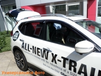 Дефлекторы бок окон 4 ч темн Nissan Qashqai (2014 по наст.)